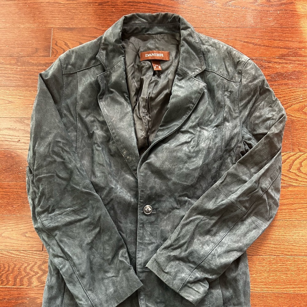 Men’s Danier Leather Suede Jacket - Medium